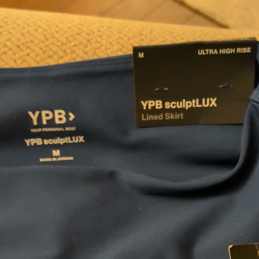 YPB SculptLUX Lined Skirt - Navy